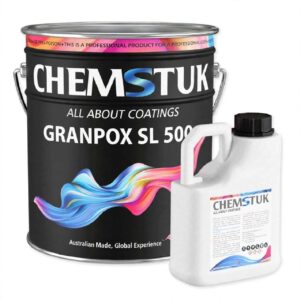 GRANPOX SL 500 | Coloured Quartz Self-Levelling Epoxy Floor Coating – 10L